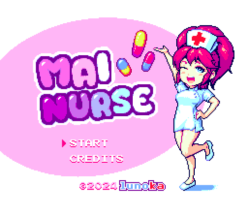 PopPCE で Mai Nurse を遊んでいる画面